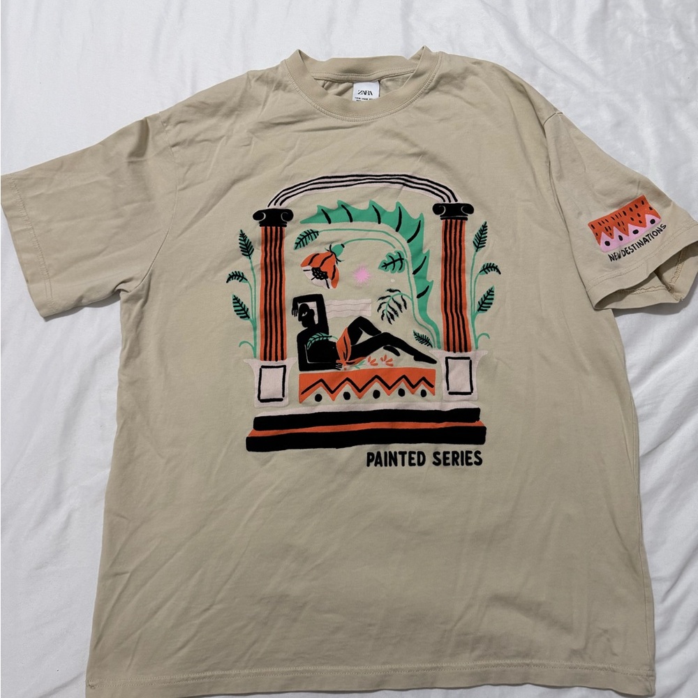 Zara Cream T-Shirt
